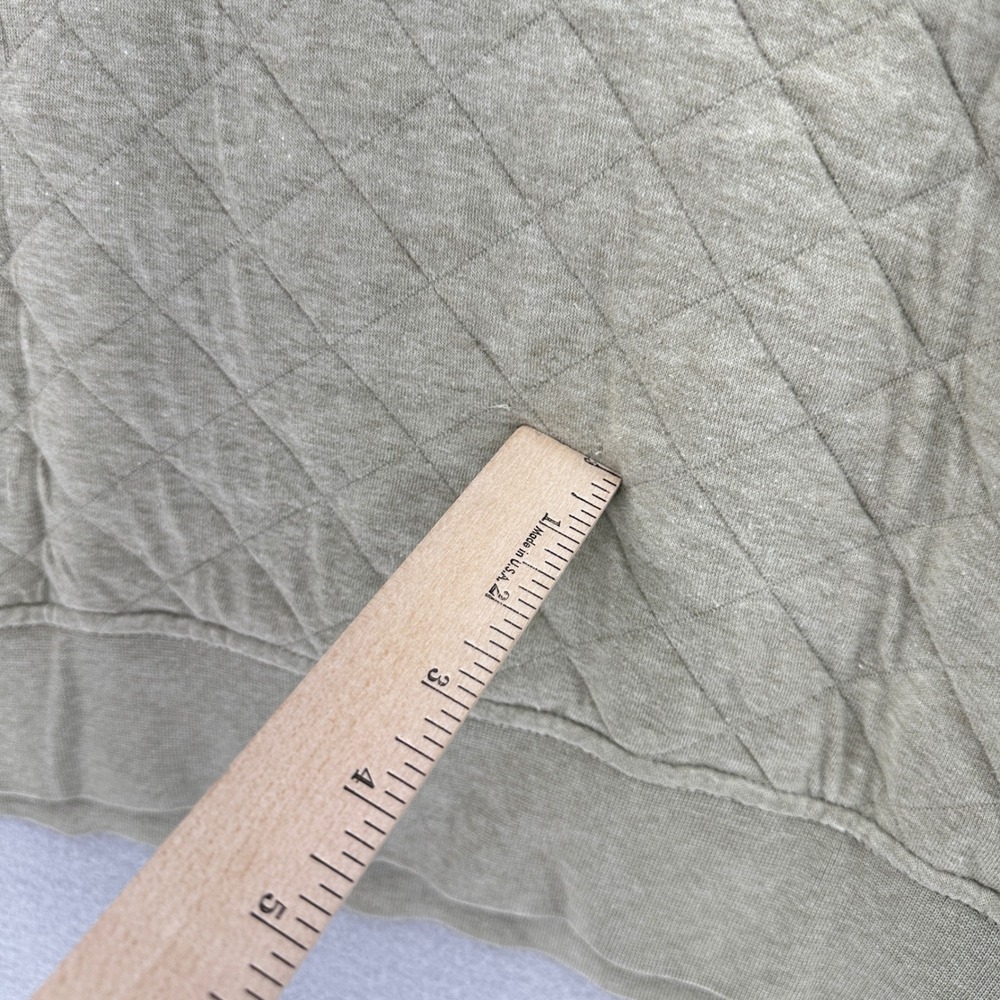 Patagonia Organic Cotton Quilt Snap-T Pullover Sweatshirt SZ L Grunge Gorpcore - Picture 9 of 12